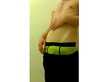 Sagging Trackies - Boxerbriefs And Hoodie