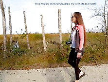 Longpussy,  just some other walk at the Park with a huge Booty Plug and a Diaper.