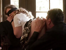 Devon Green In Submissive Blindfolded Brunette Is Enjoying Dick-riding So Much