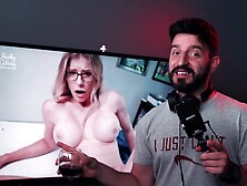 Alluring Step Mom is Tricked and Stuck to my Desk - Cory Chase (REACTION)