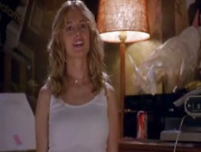 Heather Graham cleavage,  hot scene in Cake