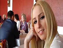 Gorgeous Blonde Takes a Cock in Her Ass