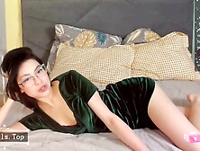 Small tits skinny asian milf solo webcam show