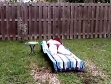 Redhead Milf Marcy Diamond Gets Sprayed In Backyard By Bbc