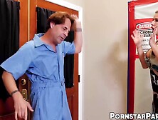 MILF Savana Styles fucked hard by Eric John after an amazing blowjob