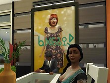 Desi Indian MILF Aunty Pooja got a creampie at her job interview - Wicked Whims