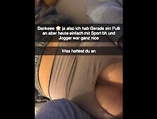 German Gym Lady wants to fuck Dude from Gym on Snapchat