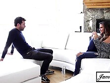 Her 1st time on camera - coarse amateur tryouts