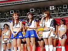 Hot Japanese Car Show Girls