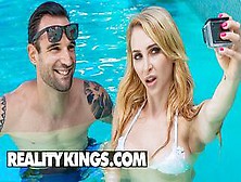 Reality Kings - Selfie Girl Alix Lynx Fucks Hunk At Pool Party