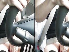 Masturbating Inside The Vehicle