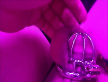 Sissy In Small Chastity Gets Fucked With A Bbc