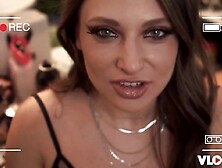 Cheating Wife Talia Mint Seduces Large Wang Chap In BTS