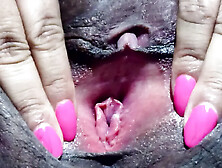 Kitty Rosario bizarre close up glass sex toy