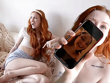 Petite Lesbian Step Sister Wanted Help getting Back at Her Ex - Scarlet Skies