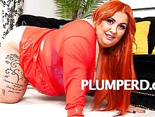 Plumperd featuring Hannah's dildo porn