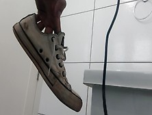 White Converse Girlfriend