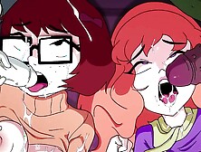 Velma And Daphne Get Gangbanged And Creampied By Monsters And Ghouls