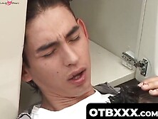 Otbxxx. Com - Skinny Gay Dude Gets His Ass Fucked Hard And Fast In The Kitchen Until H