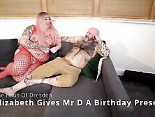 BIG BEAUTIFUL WOMAN Elizabeth Gives Mr Dresden a Birthday Present