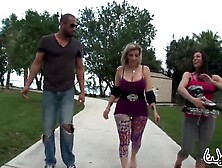 Kendra Longing Jerks Karlo Karrera’s Wang Whilst This chab Unloads Thick Cum All Over Sara Jay’s Holes!