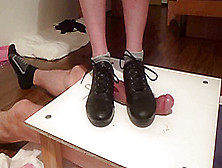 Converse cock balls crush massage