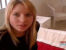 Blonde's pussy ruined