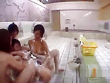 Asian Girl Rubbed With Soap And Fingered By 3 Girls