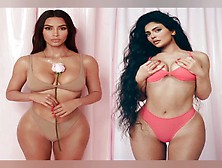 Kim Kardashian Thug Jerk Off Challenge