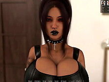 Monstrous Titted Goth Skank In Fishnets And Chains Gets Her Fine Feet Licked and Pounded - Blacked House 08 3D Busty Goth Porn G
