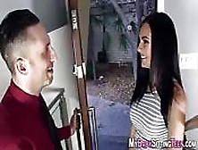 Brunette Teen Nanny Sucks