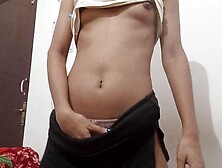 Cute attractive lady squinting ???? fingering and playing with her twat