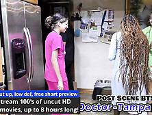 Student Medical Interns Practice On Ebony Beauty Giggles Body As You Observe Your Students! Full Movie At Doctor-TampaCom!