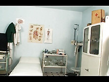 Stunning Brunette hair in Hawt Costume Fucked by Bad Doctor