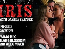 Wicked - Pretty Blondes Emma Hix And Blake Blossom Get Dicked Hard In Threesome