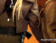 Hawt Lesbo Serf Enjoys In Enjoyment And Torture With Mistresse