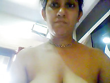 Floppy Tits Indian Woman Masturbates