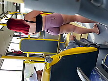 I took my maid to my house,  look what she did on the bus,  her ass is delicious