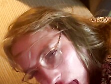 Hubby catches his BBW fucking herself and joins in