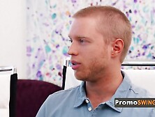 Hannah and JJ are amazed with their new swingers experience