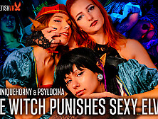 The Witch Punishes Sexy Elves