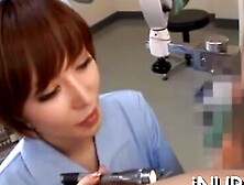 Strong sex scenes with a nurse